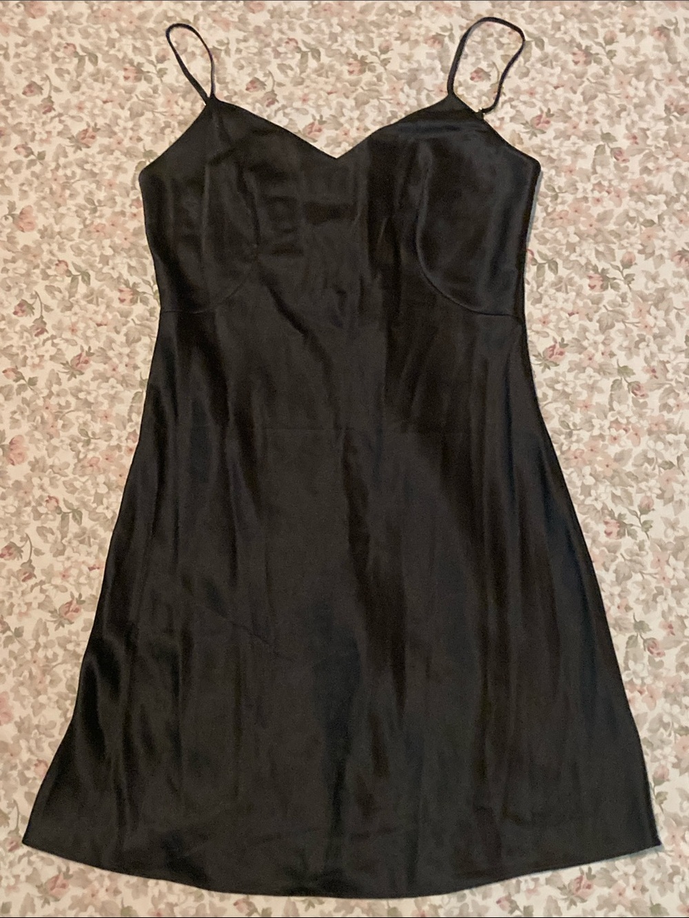 Agent Provocateur Arlette Silk Slip Mini Dress Black